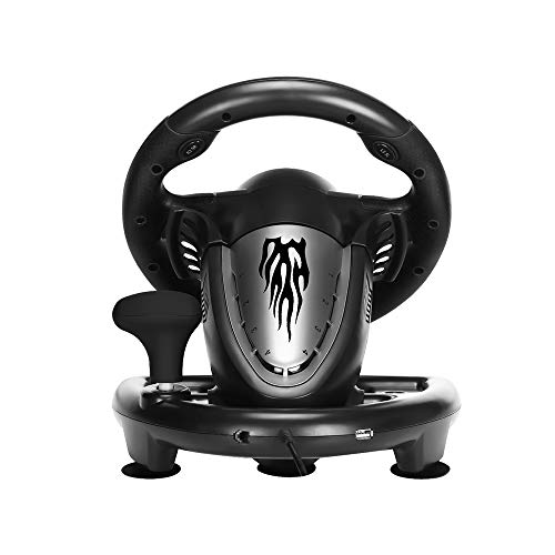 Orange Racing Wheel with Pedals C3528
