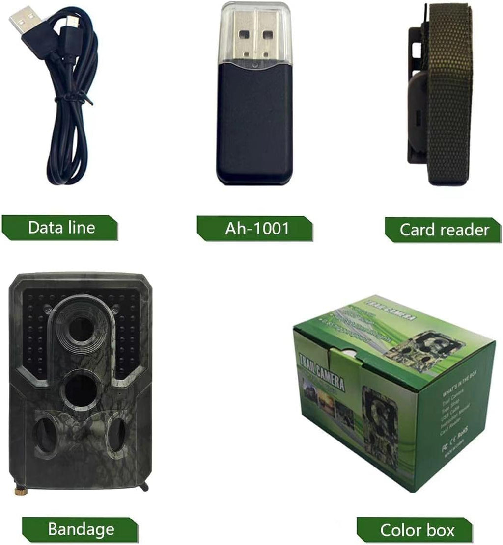 IP54 Waterproof 16MP 1080p Mini Wildlife Camera S61423