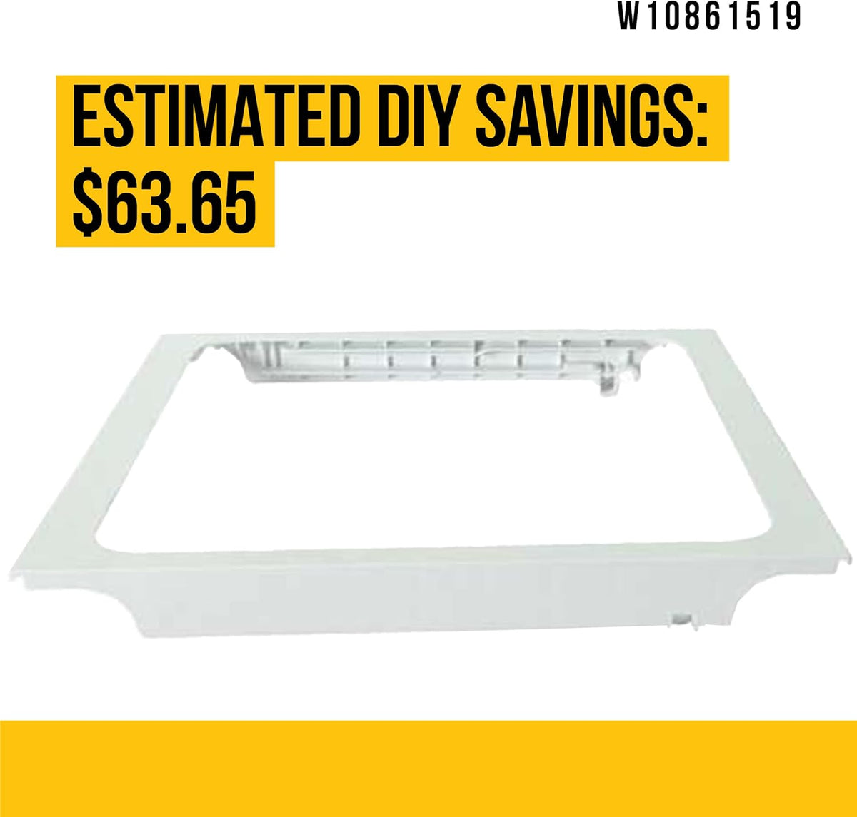 Deli Drawer Hanger Shelf White U440036