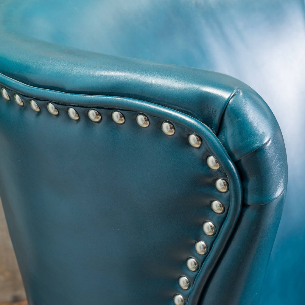 Black High Back Wing Chair O18996