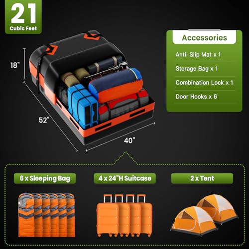 Blue Soft Rooftop Cargo Bag N8127