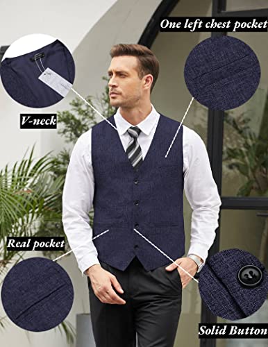 Slim Fit Suit Vest L224