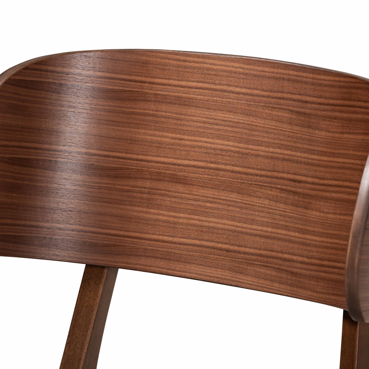 Grey/Walnut Brown Dining Chair, Set of 2 B544