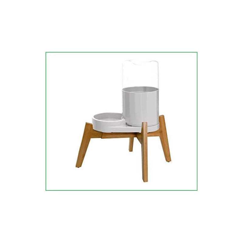 Dog Water and Food Dispensers Stand U187