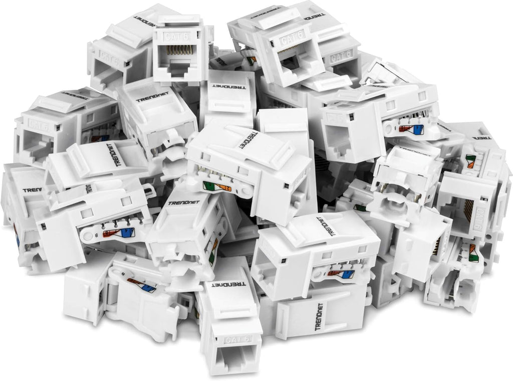 Cat6 RJ45 Keystone Jack 50-Pack U91867