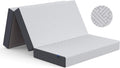 5-Inch Tri-fold Memory Foam Mattress with Non-Slip Bottom S202831