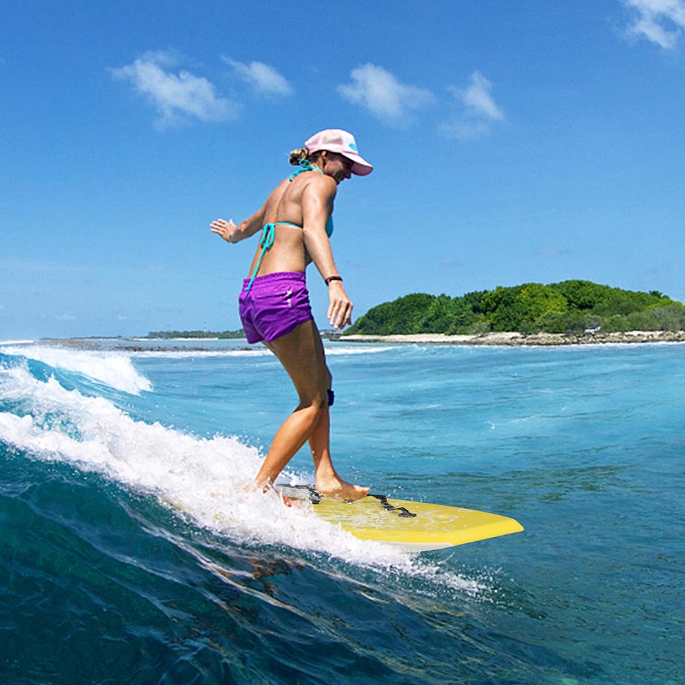 Yellow 41 inch Bodyboard I33750