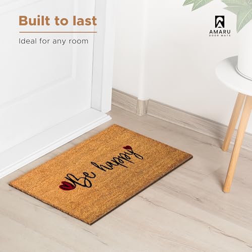 Coir Door Mat with Heavy Duty Backing N85957