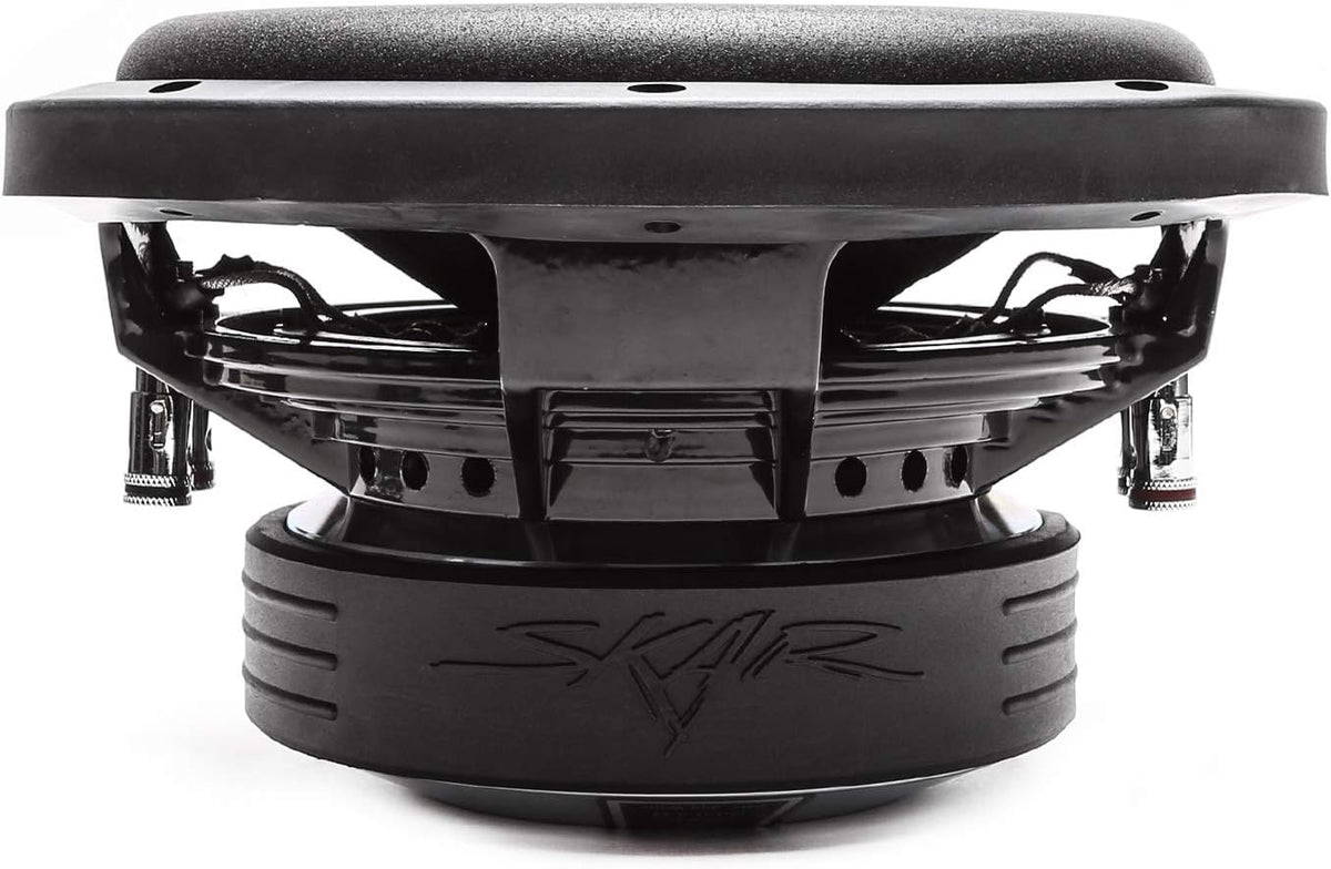 8" 600W Dual 4 Ohm Shallow Mount Car Subwoofer Pack of 2 M697