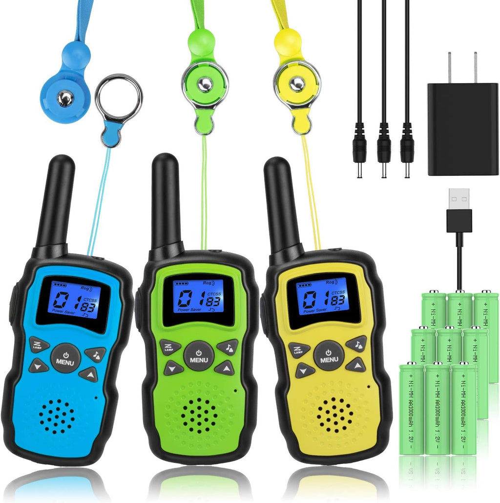 Rechargeable 3 Pack 2 Way Radio G3197