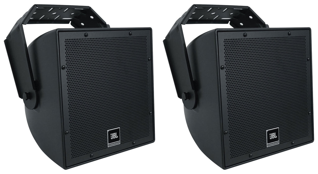 8" Black Indoor/Outdoor Surface Mount Commercial Speakers K519