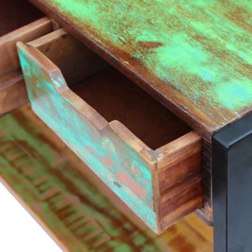 Solid Reclaimed Wood Sideboard with 3 Drawers Q155