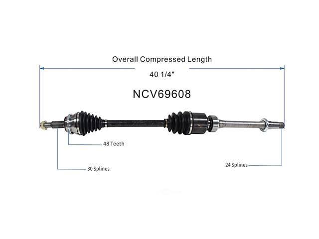CV Axle Assembly W483284