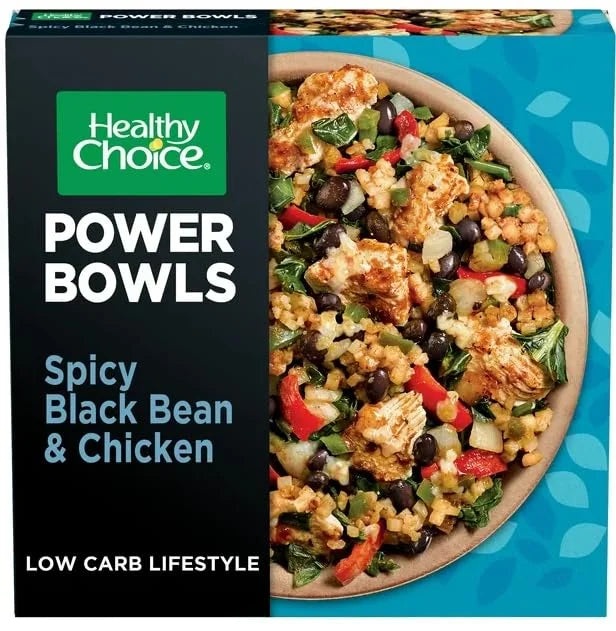 Spicy Black Beans Chicken & Riced Cauliflower Frozen Meal, 9.25 oz - Pack of 6 D203