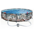 12' x 30" Round Above Ground Pool with Pump Q47997