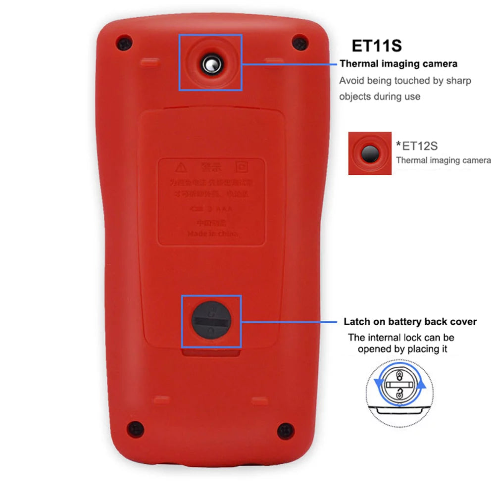 Multimeter with Thermal Imager, 2.8inch Color Display, 6000 Counts W5907