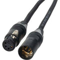 12V DC Power Cable 4-Pin XLR-M to 4-Pin XLR-F 10 Foot K872459