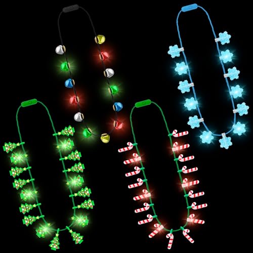 Christmas Light Up Necklace Y317