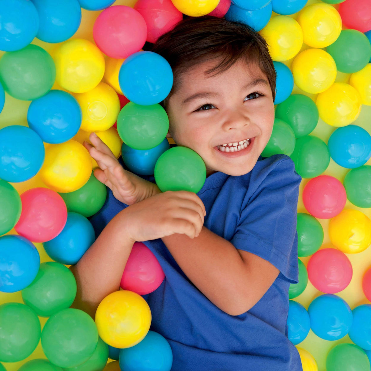 Plastic Play Balls 100 Count 6 Pack M904