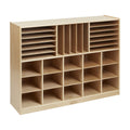 Mobile Storage Cabinet, Natural S76274