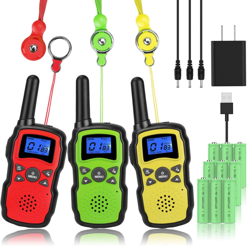 Rechargeable 3 Pack 2 Way Radio G3197