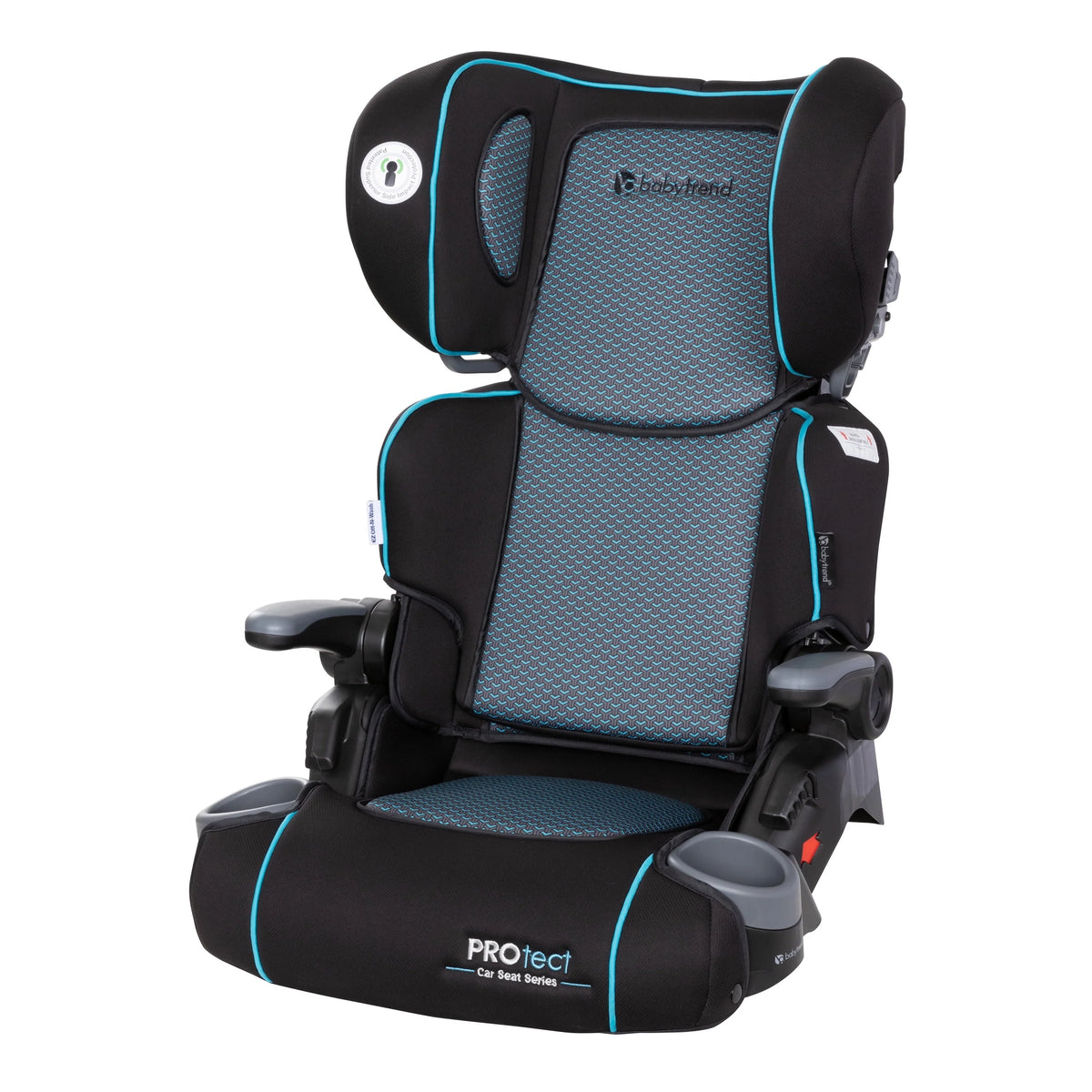 Folding High Back Booster Car Seat Red G782