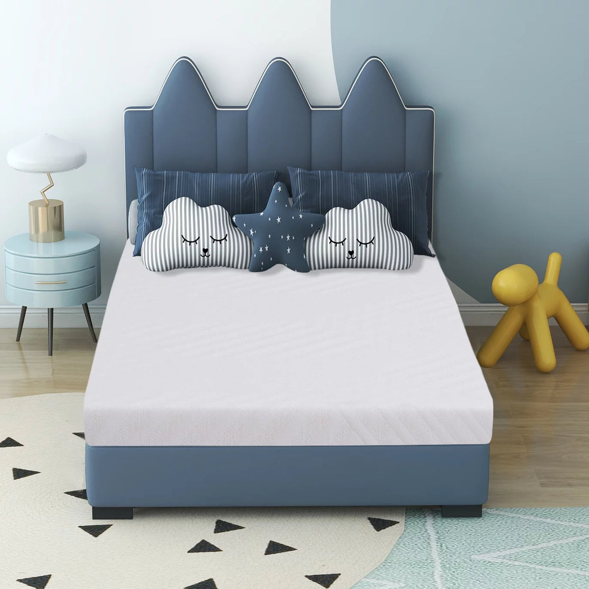6 Memory Foam Mattress with Graphene Fabric Cover T2235