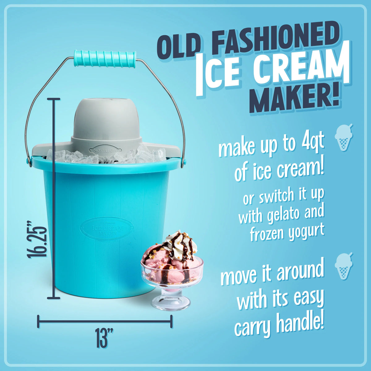 4-Quart Electric Ice Cream Maker P887399