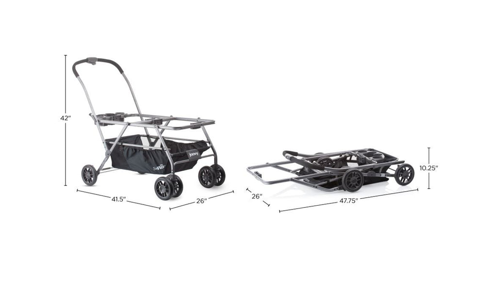 Twin Car Seat Stroller Frame S687