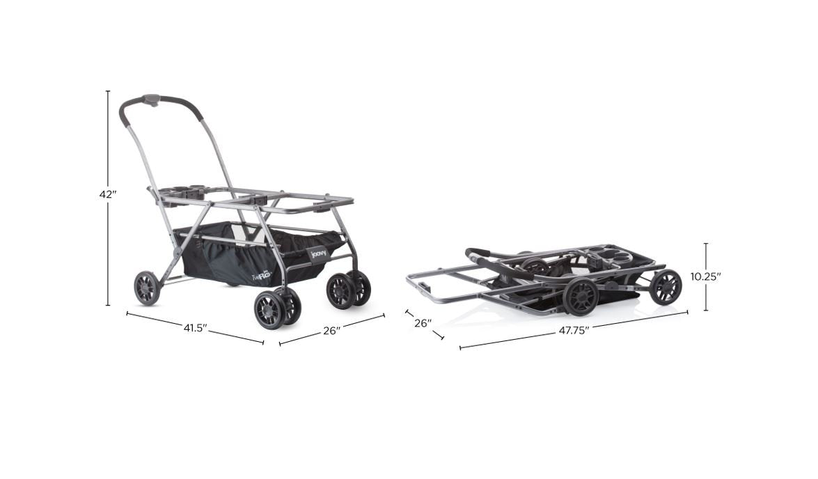 Twin Car Seat Stroller Frame S687
