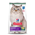Adult Sensitive Stomach & Skin Pollock Meal & Barley Recipe Dry Cat Food X8304
