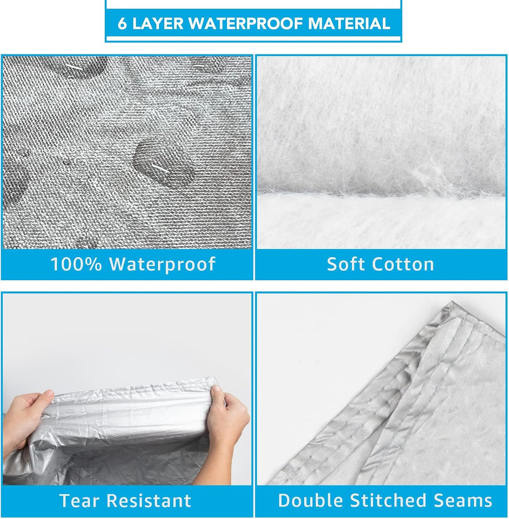 Waterproof Car Cover with Zipper A843320