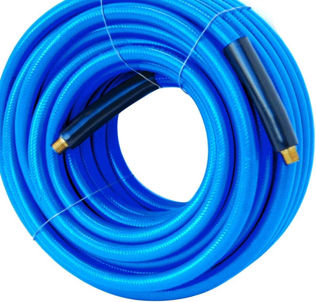 Retractable Air Hose Reel with 3/8-Inch by 50-Feet Air Hose, Pack of 2 B226920