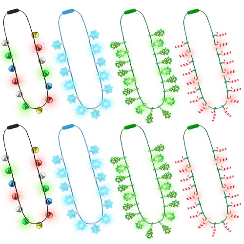 Christmas Light Up Necklace Y317