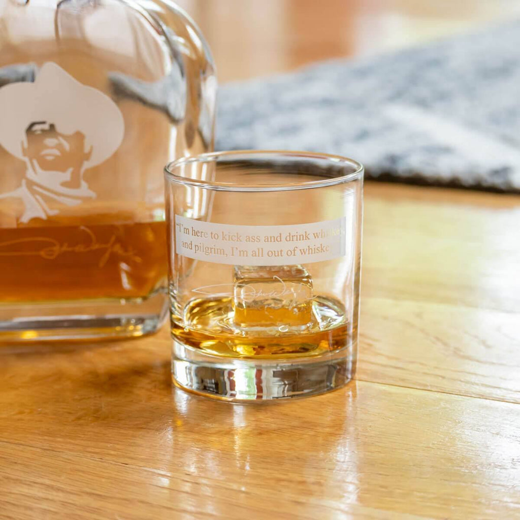 Glass Decanter & Rocks Glasses, Set of 3 W598455