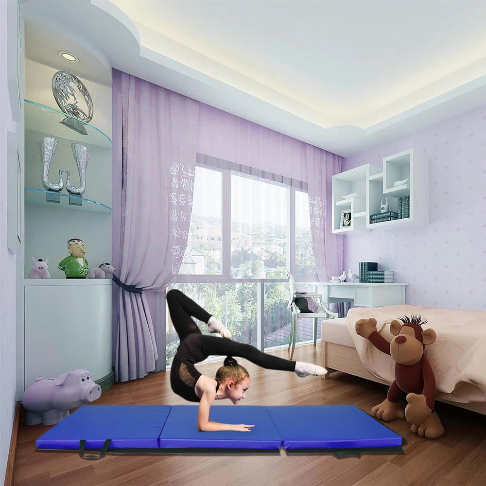 Three Folding Yoga Mat with Magic Tape C440