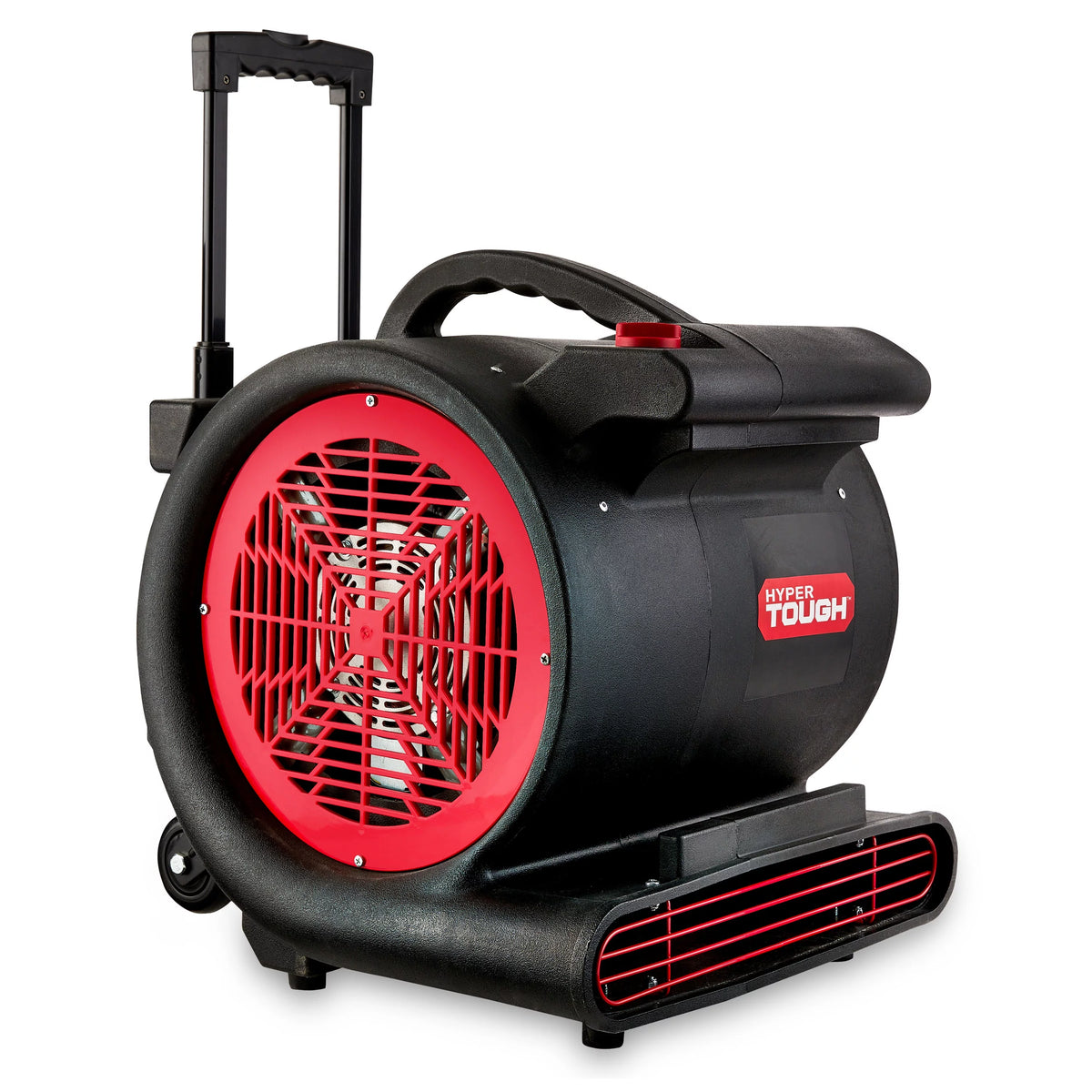 1 HP 3-Speed Utility Fan Air Mover Floor Dryer Black Z646810