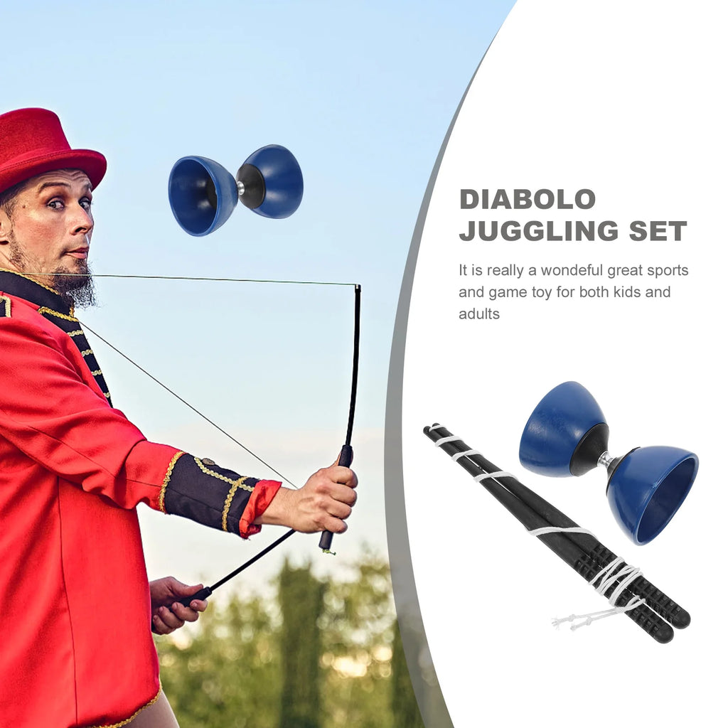 Metal Double Head Diabolo Chinese Yoyo Y7070