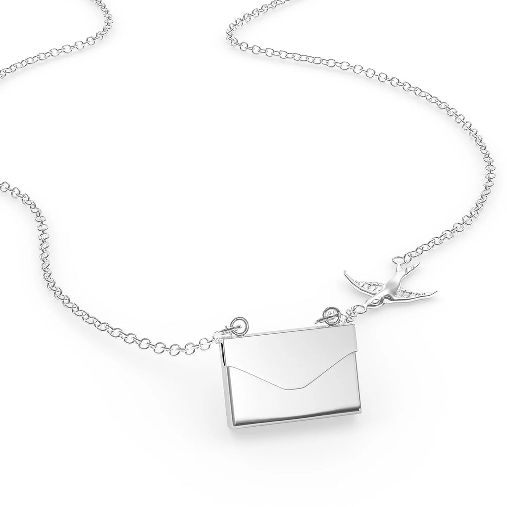 Silver Locket Necklace N63864