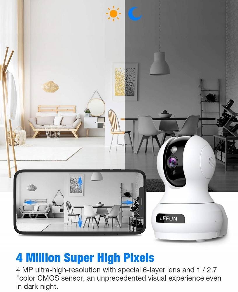 4MP WiFi Wireless Security Camera K3020