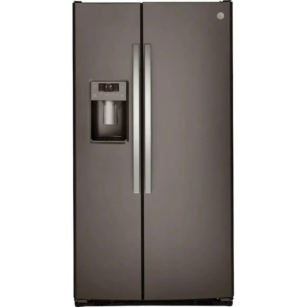 25.3 Cu. Ft. Slate Side-By-Side Refrigerator with Ice Maker H729