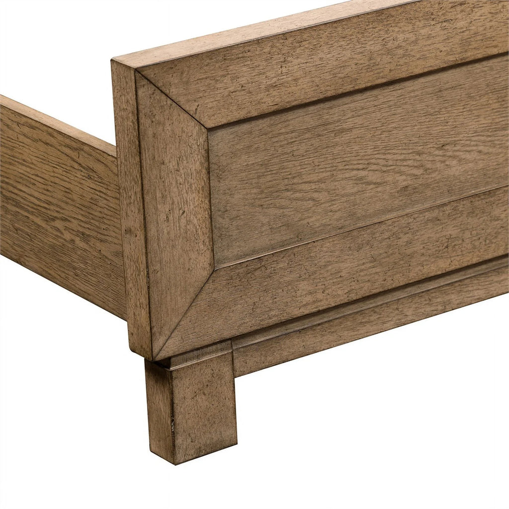 King Upholstered Wood Bed F428