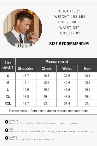 Slim Fit Suit Vest L224