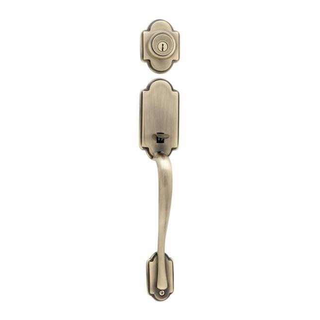 Satin Nickel Single Cylinder Handleset H6570