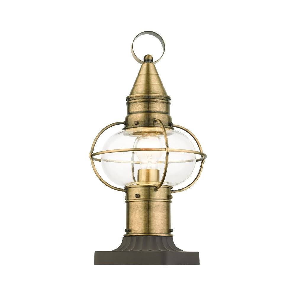 Brushed Nickel Post Lantern E683322
