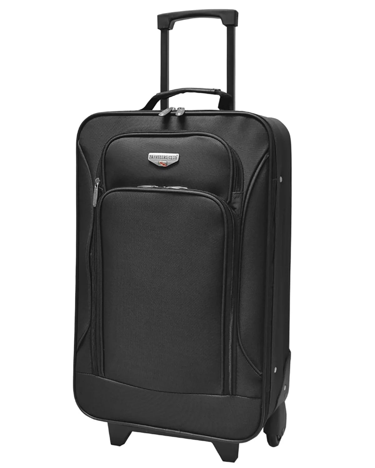 3-Piece Carry-on Luggage Set Black N480818