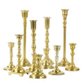 Gold Mixed Taper Holders Set of 10 R6853