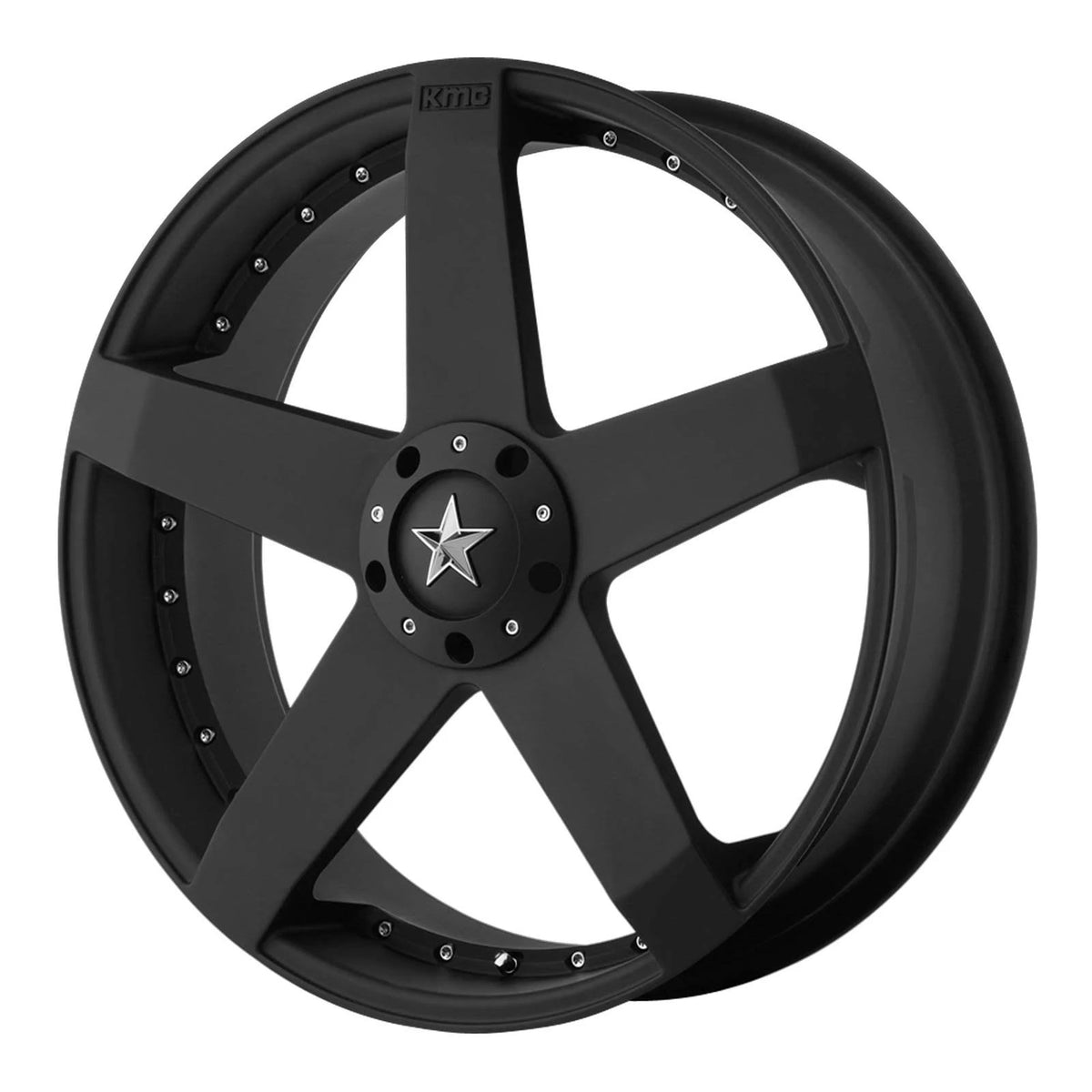 Matte Black Car Wheels A847