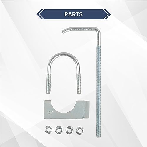 2.25''/2.5''/3''/4'' Inch Universal U Bolt Clamp On Exhaust Hanger T77373