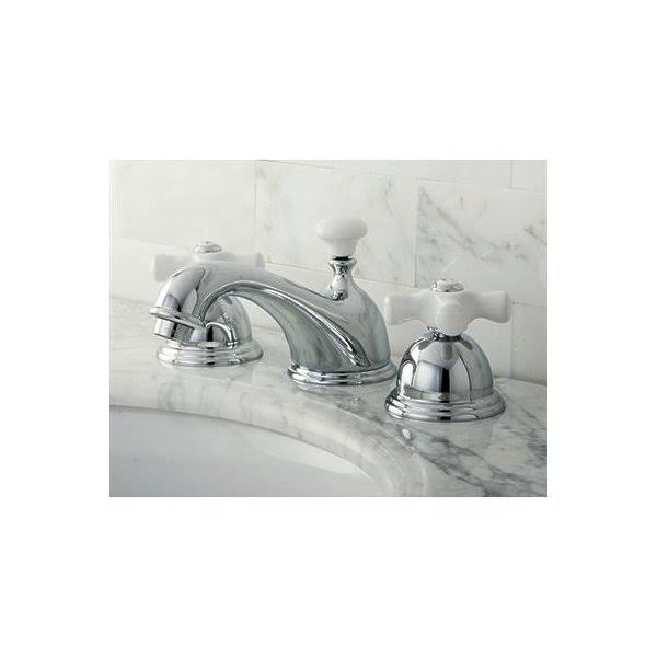 Polished Brass Widespread Bathroom Faucet C569